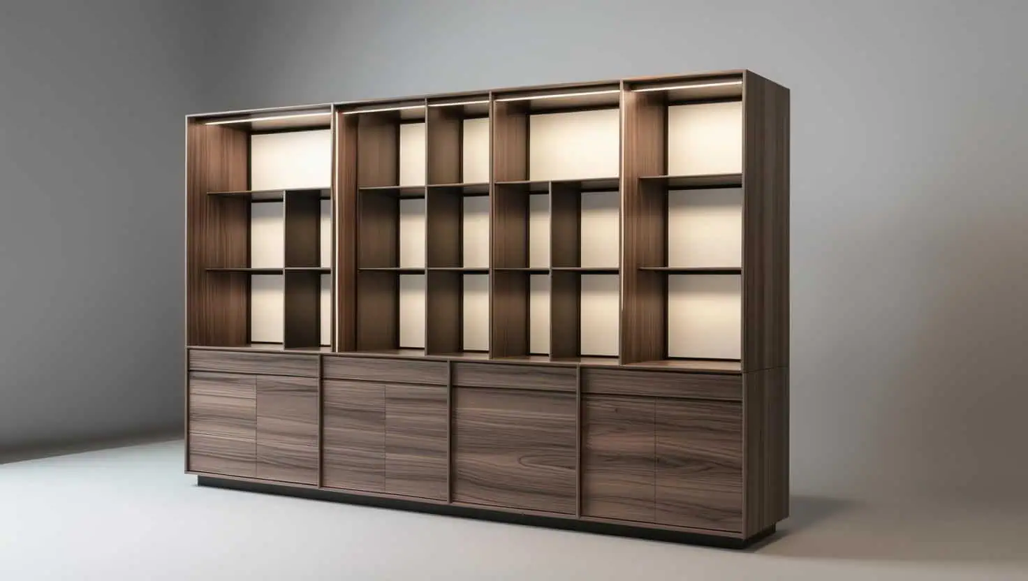 Tủ trưng bày nhiều ngăn 10m2 (1)