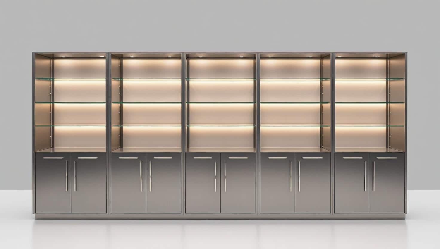 Tủ trưng bày nhiều ngăn 10m2 (2)