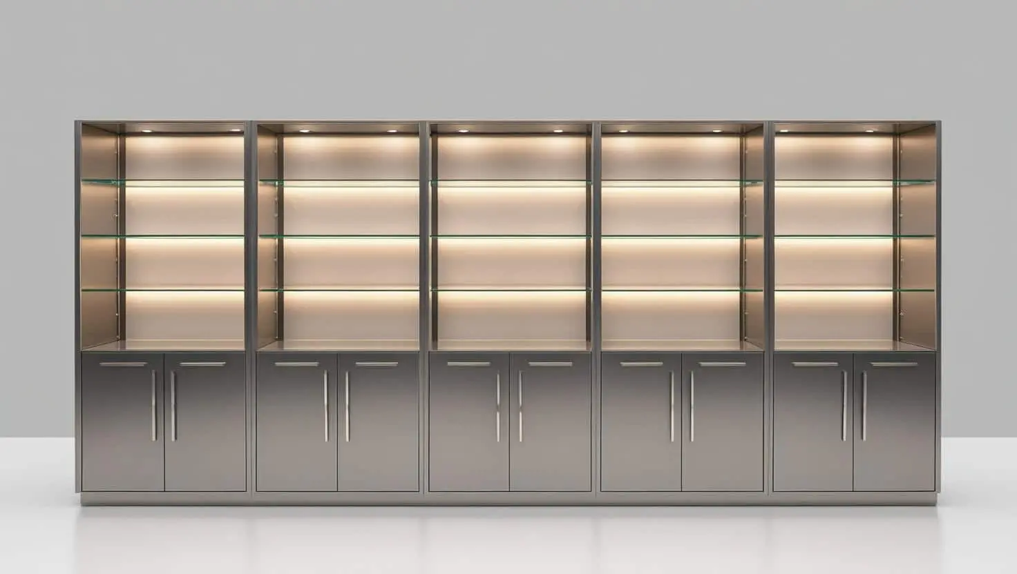 Tủ trưng bày nhiều ngăn 10m2 (2)