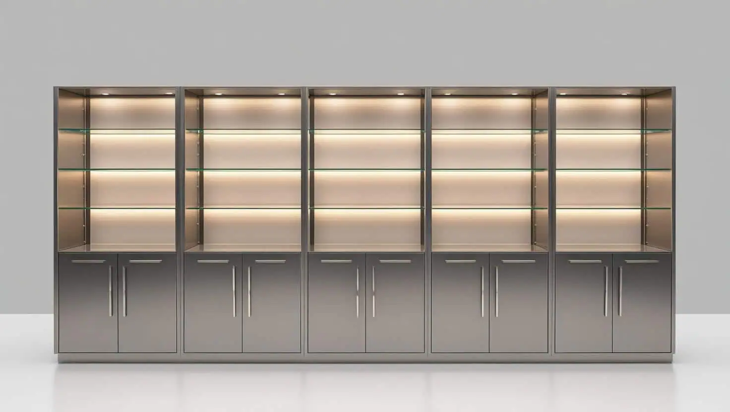 Tủ trưng bày nhiều ngăn 10m2 (2)
