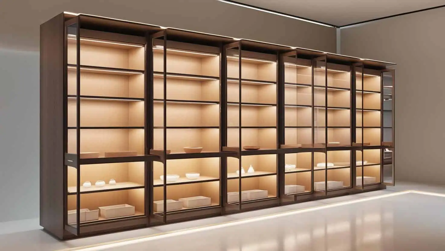 Tủ trưng bày nhiều ngăn 10m2 (3)
