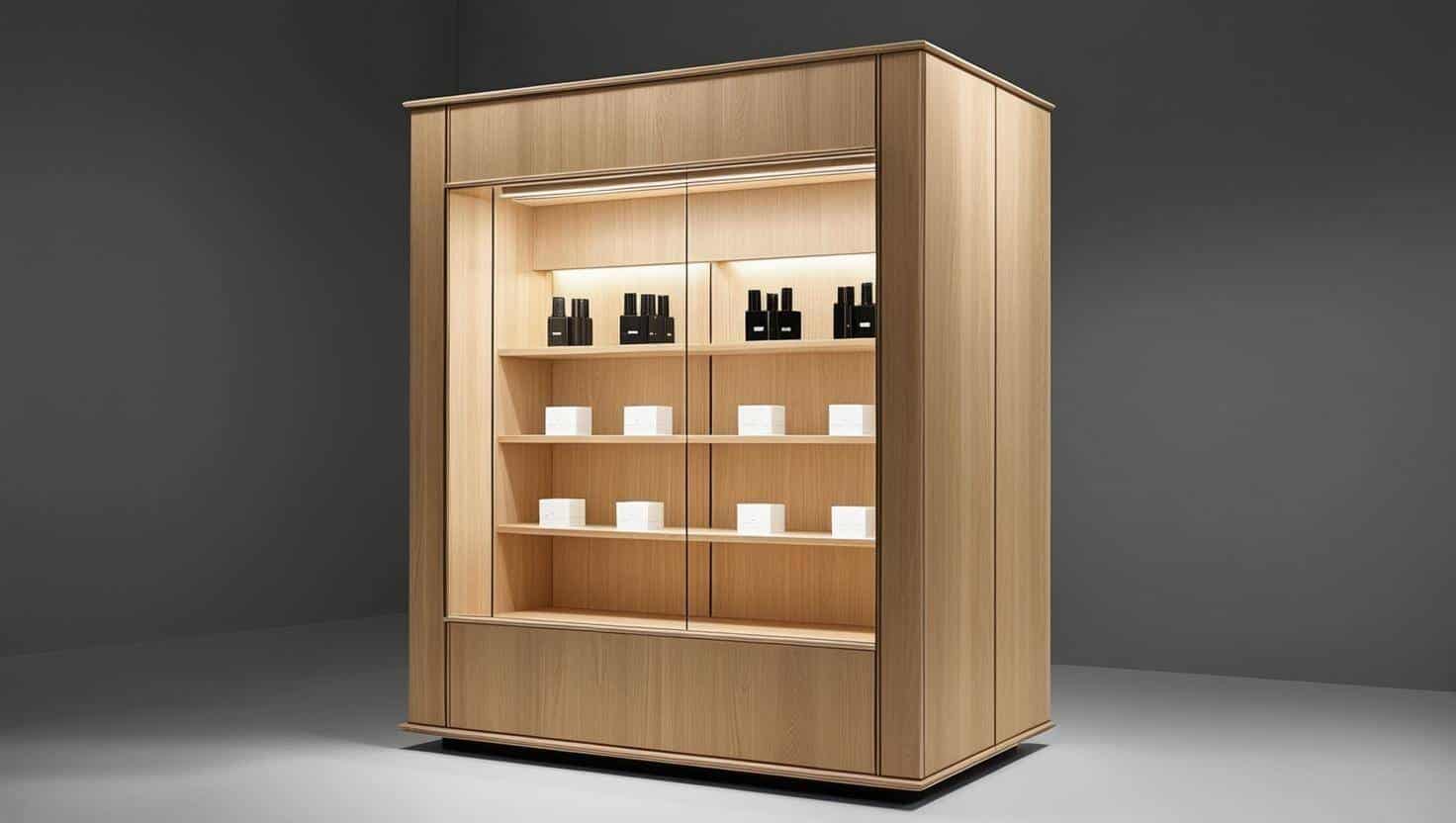 Tủ trưng bày sản phẩm nhỏ gọn (9)