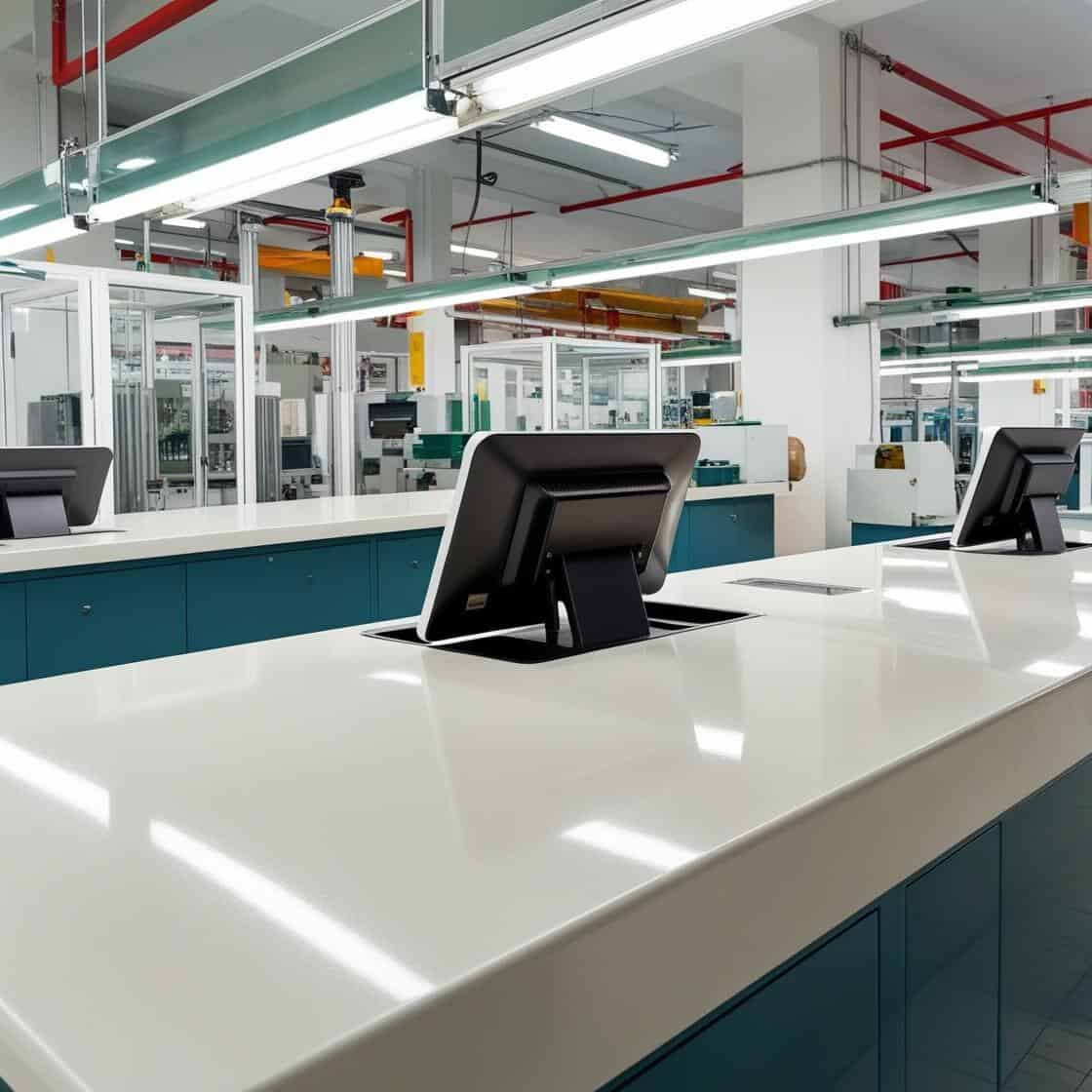 Xưởng Sản Xuất Quầy Thu Ngân Giá Rẻ Bình Dương (2) Xưởng Sản Xuất Quầy Thu Ngân Giá Rẻ Bình Dương (2)