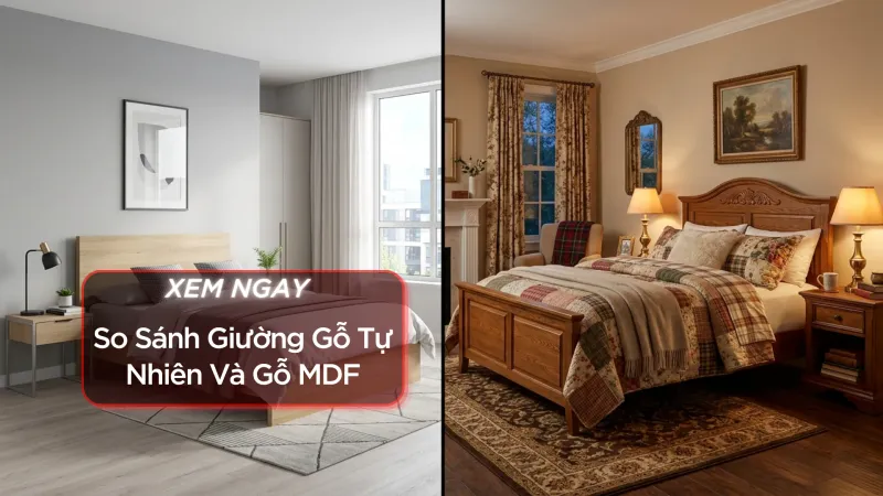 anh dai dien so sanh giuong go tu nhien va go mdf