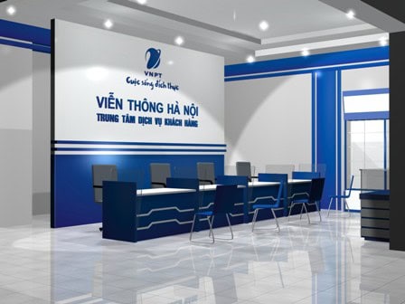 Nền nhựa cho quầy lễ tân