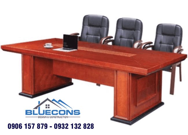 Bàn họp bầu dục hiện đại nhìn là mê