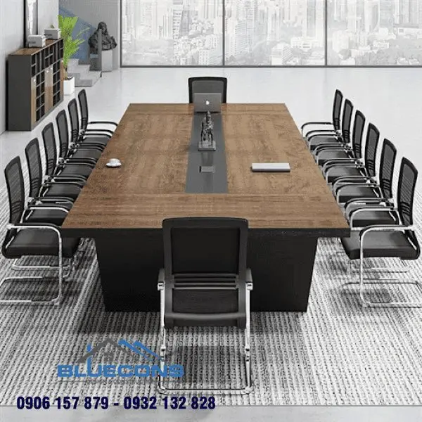 Bàn họp gỗ thông minh - điểm nhìn ấn tượng đầy phá cách