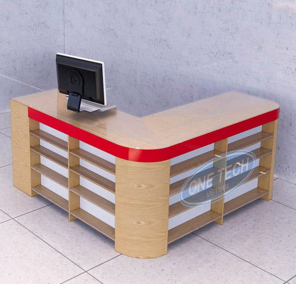 Bàn Quầy Inox Hiện Đại