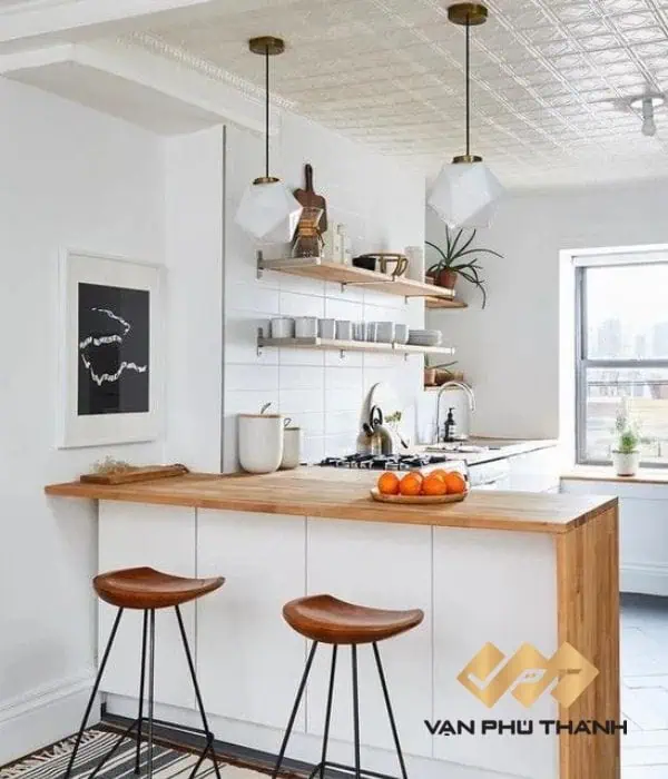 Quầy bar bếp đẹp 2023
