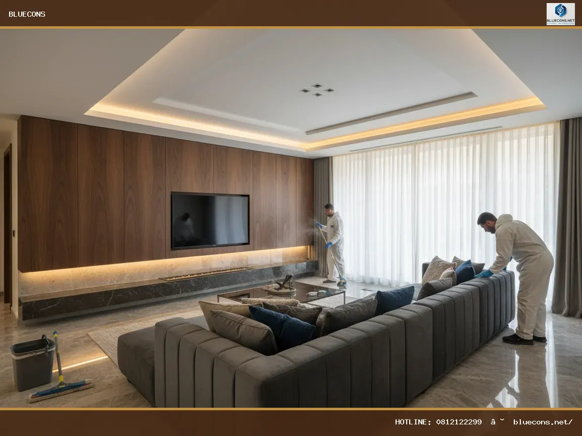 Báo giá thi công nội thất biệt thự – hình ảnh Bluecons