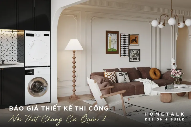 thi công nội thất gỗ căn hộ quận 1 11 Hình ảnh thiết kế phong cách châu Âu