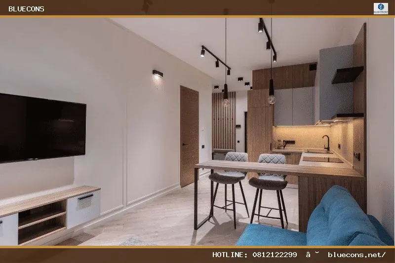 Báo Giá Thiết Kế Nội Thất Chung Cư Trọn Gói – hình ảnh Bluecons