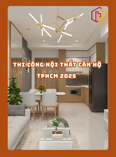 thi công nội thất căn hộ gỗ nhanh chóng 11 Thi công nội thất căn hộ TP.HCM 2025
