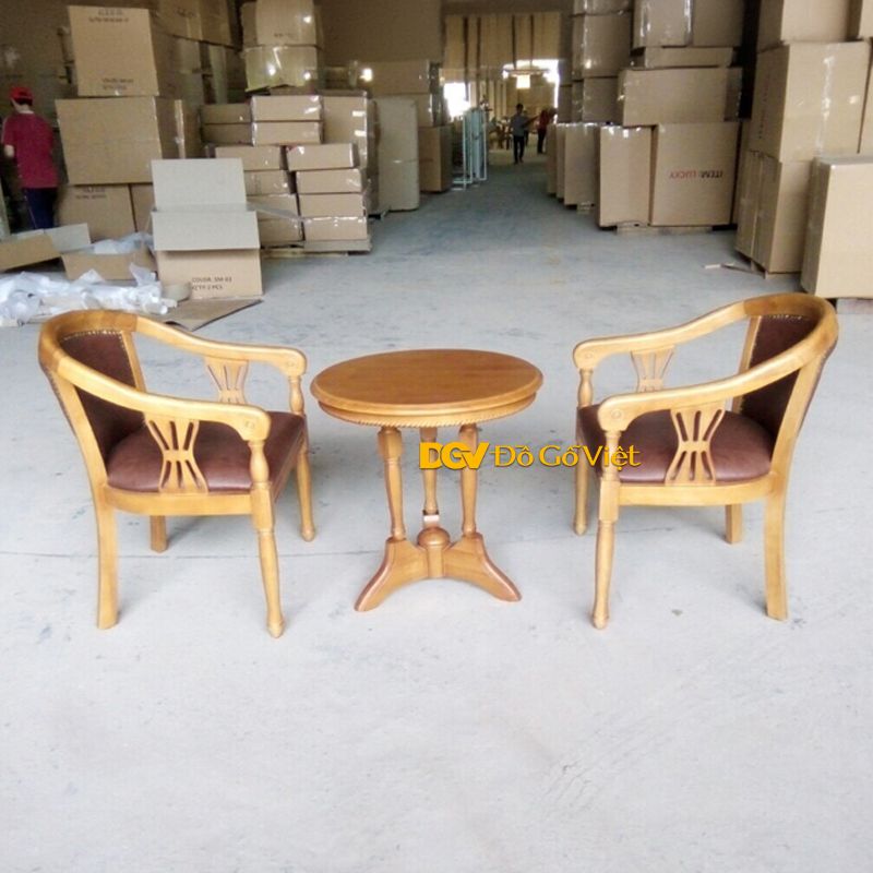 Bàn ghế phòng ngủ khách sạn gỗ tự nhiên đẹp giá rẻ