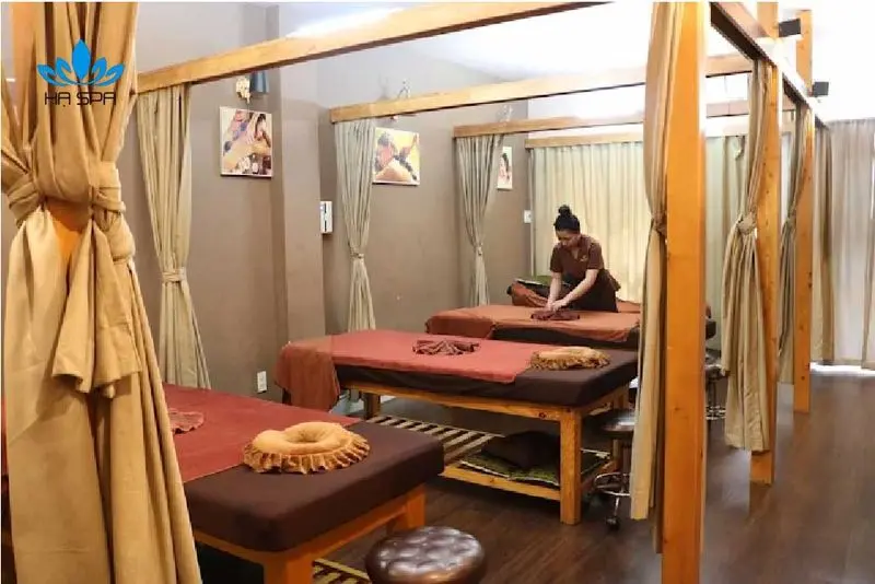 Bóng spa tạo điểm nhấn
