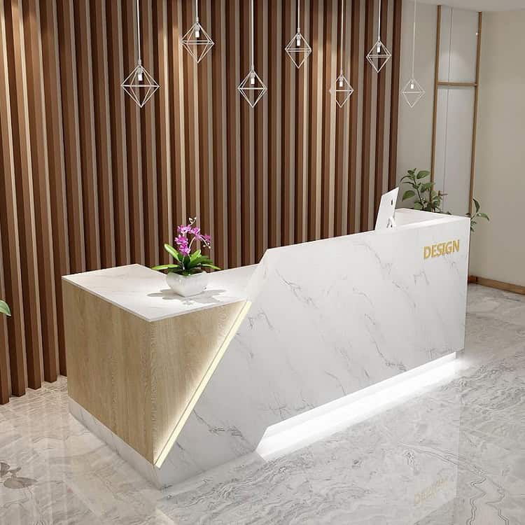 Quầy thu ngân thiết kế đẹp