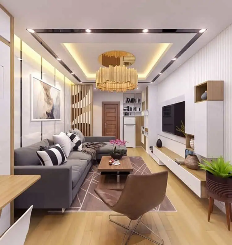 Mẫu trần thạch cao phòng ngủ