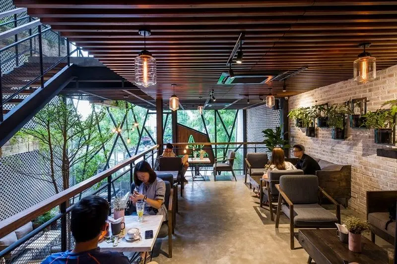 Quán cafe nhà cổ kiểu Pháp