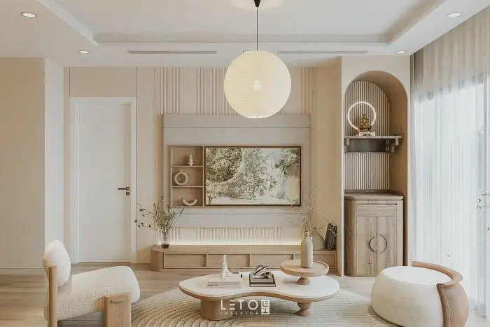 Hình ảnh nội thất chung cư trước và sau cải tạo