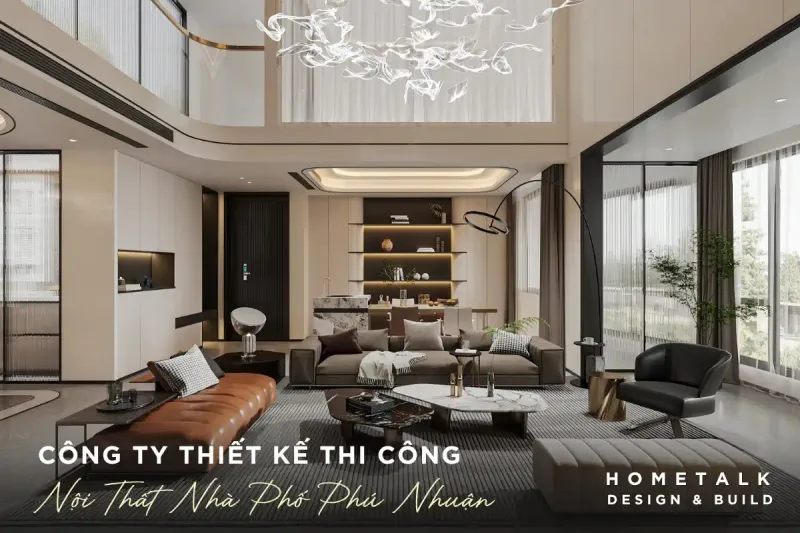 Thi công nội thất nhà phố