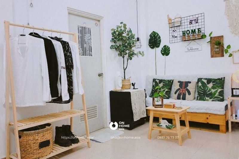 Đóng Nội Thất Nhà Trọ 11 Decor phòng trọ màu tươi sáng