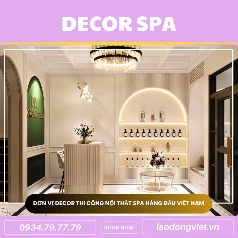 Decor spa sang trọng