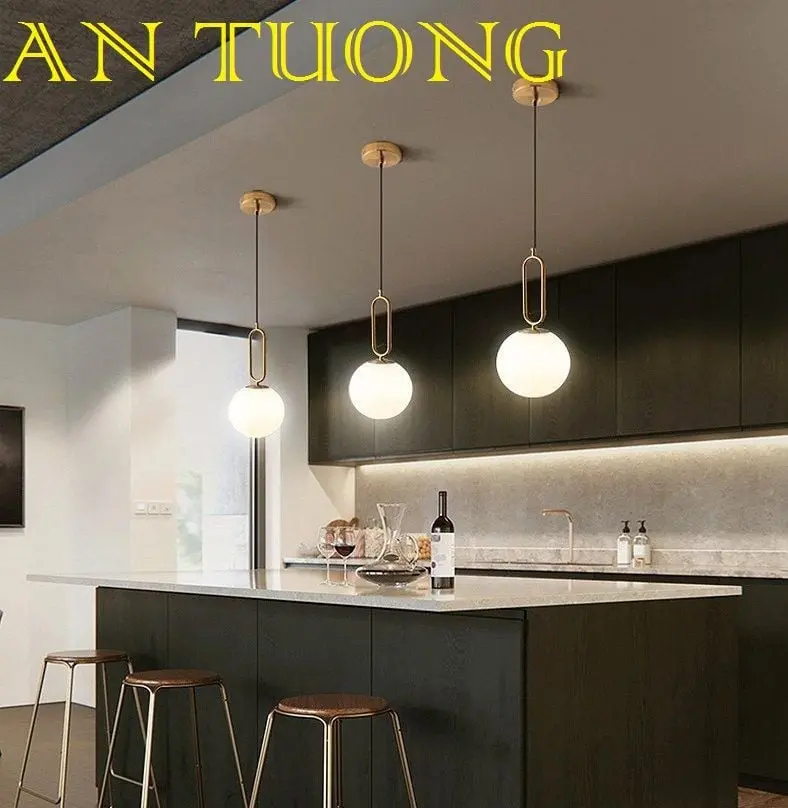 Đèn thả nhiều chao độc đáo