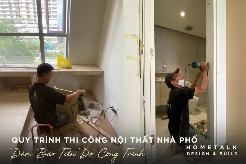 Đội ngũ thi công chuyên nghiệp