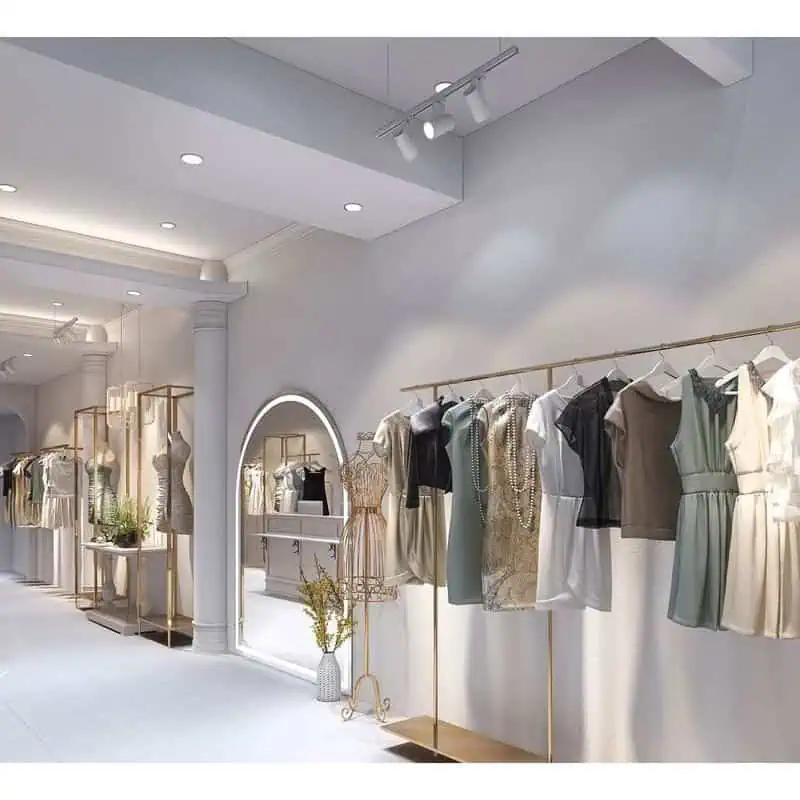 Thi công shop quần áo