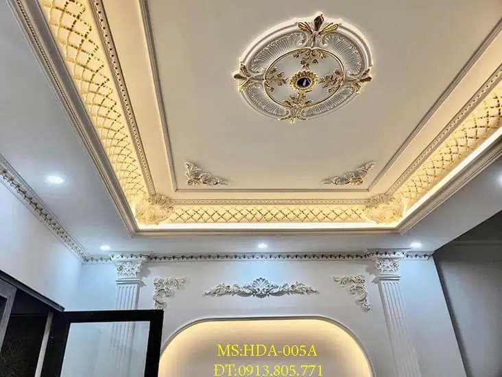 Mẫu trần thạch cao hiện đại