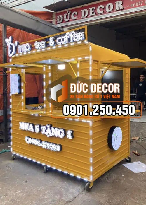 Kiot trà sữa đẹp