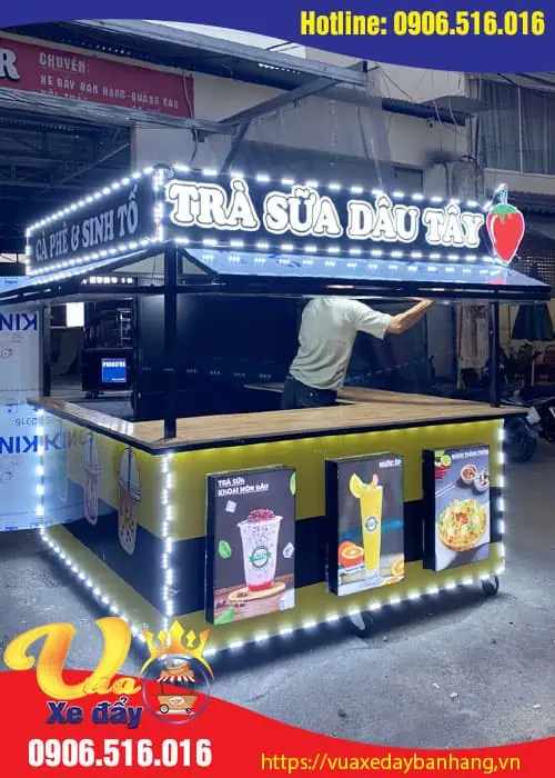 Kiot trà sữa giá bao nhiêu