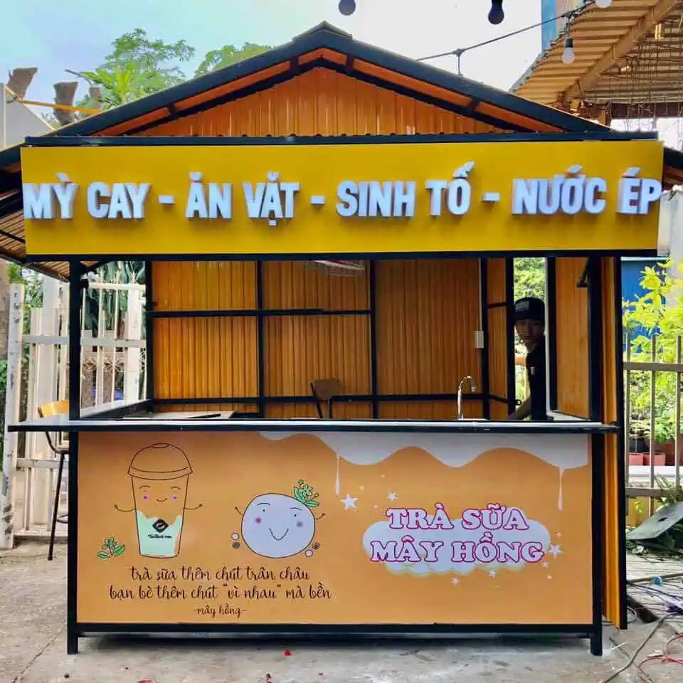 Kiot bán hàng thông minh cho thuê giá rẻ