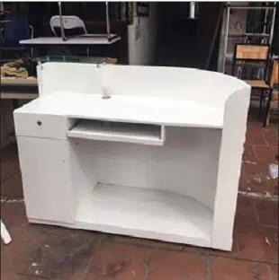 Mẫu bàn quầy thu ngân đẹp giá rẻ tại TP.HCM