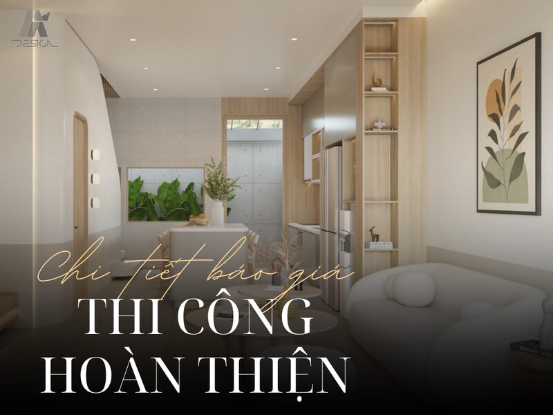 Hình ảnh thi công hoàn thiện nhà phố