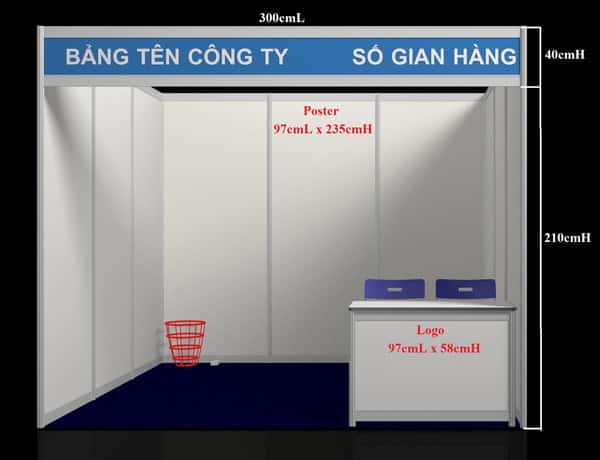 Gian hàng tiêu chuẩn