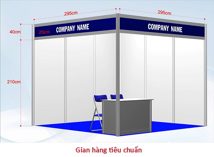 Gian hàng tiêu chuẩn