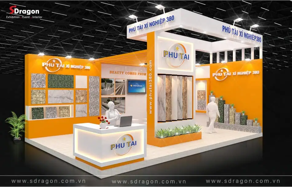 Gian hàng tại hội chợ