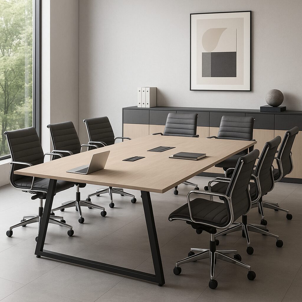 Giới Thiệu Bàn Họp Chân Sắt: Đẹp, Hiện Đại và Cao Cấp Năm 2025 Bluecons