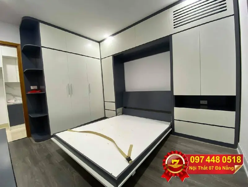 Giường gấp gọn kết hợp tủ tại Đà Nẵng