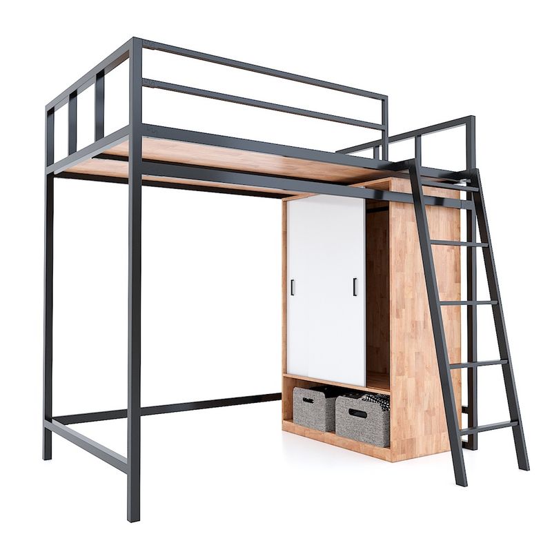 Giường kết hợp tủ quần áo cao cấp