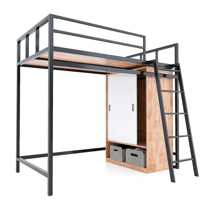 Giường kết hợp tủ quần áo cao cấp