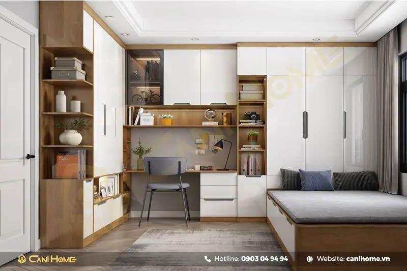 Giường kết hợp tủ quần áo