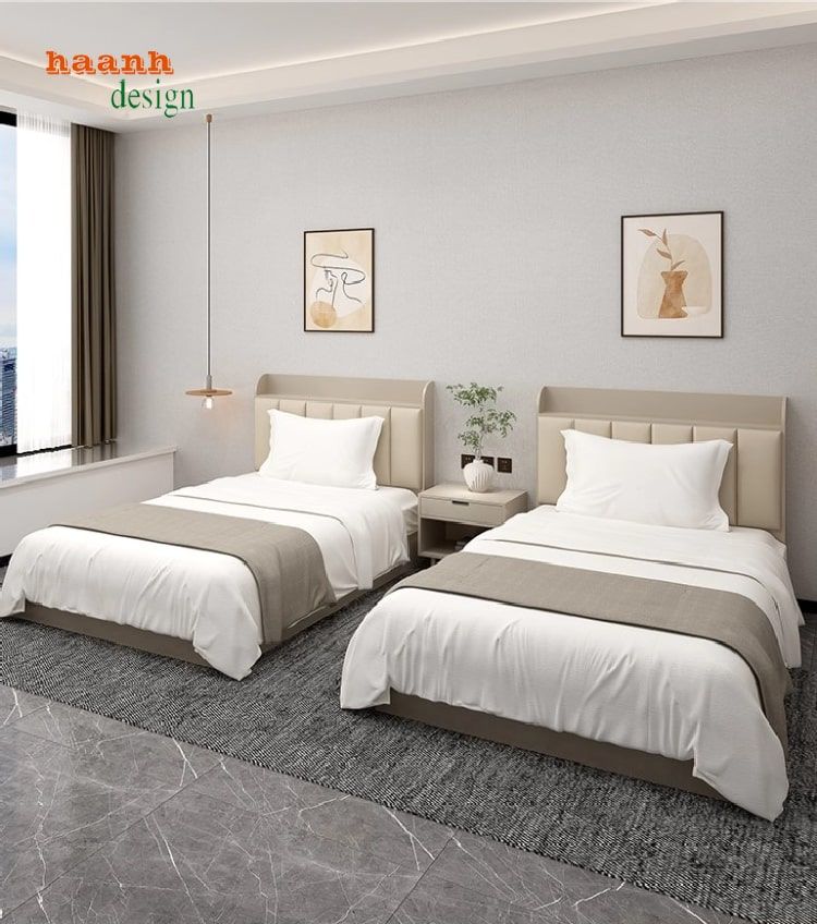 Giường khách sạn cao cấp