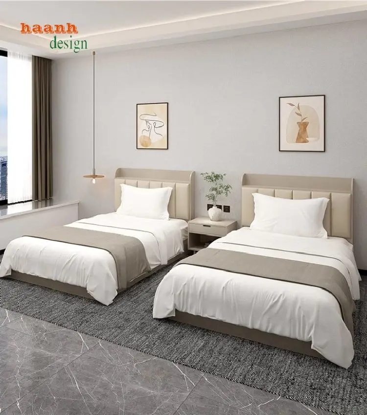 Giường khách sạn cao cấp