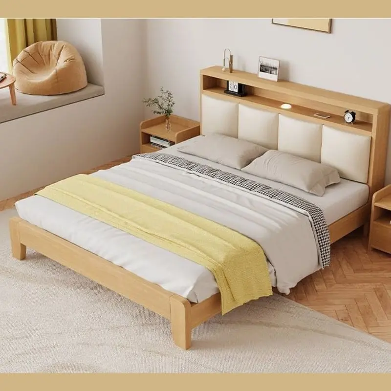 Giường cao cấp gỗ tự nhiên đẹp hiện đại