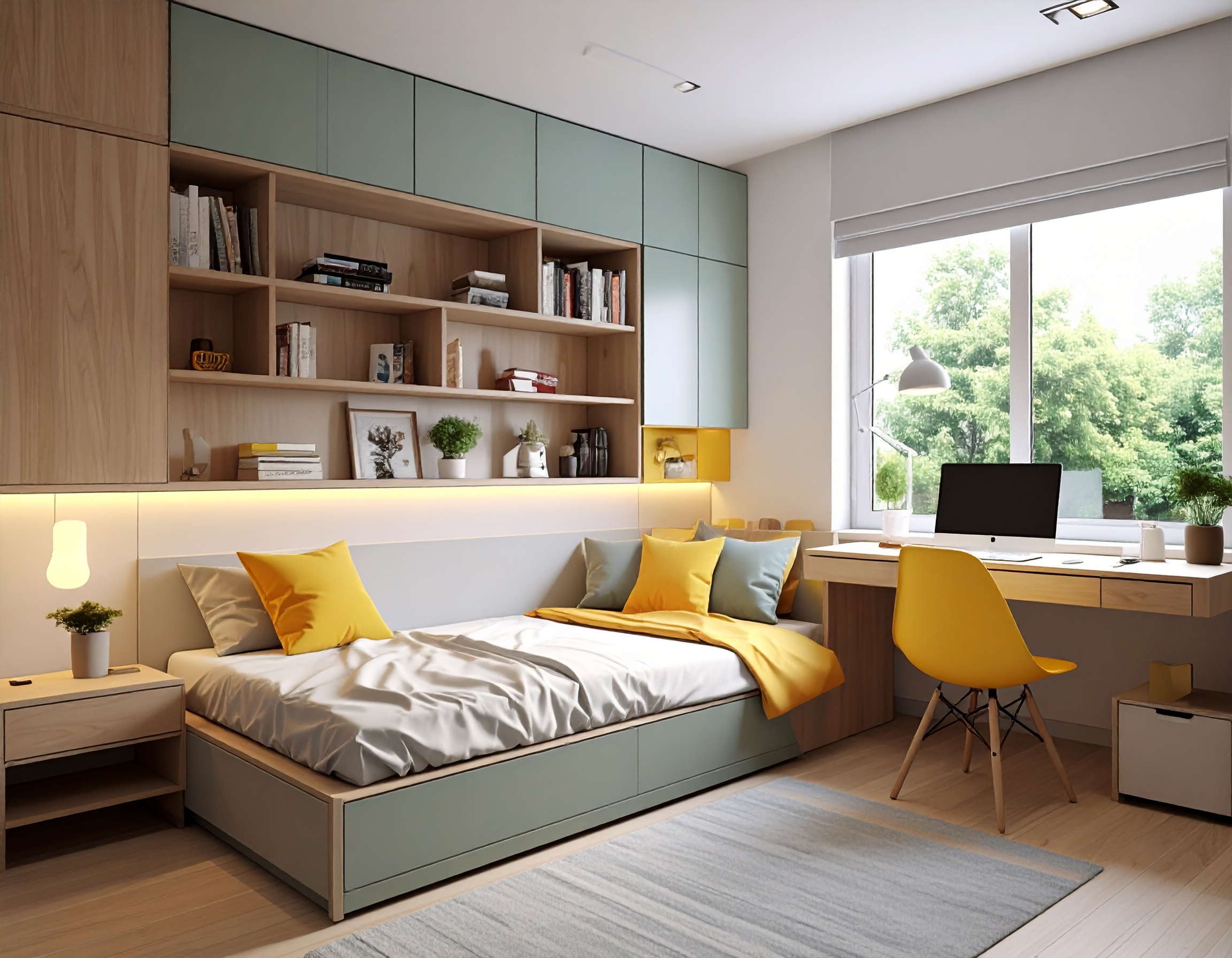 Giuong Ngu Cho Phong Nho 4