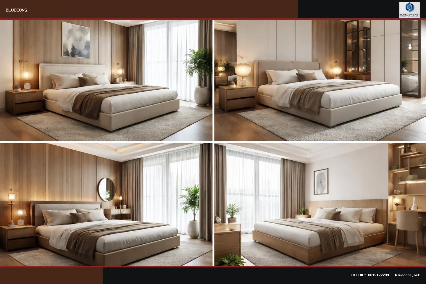 So sánh các loại giường ngủ chung cư phổ biến – Bluecons