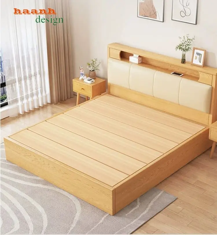 Giường ngủ gỗ công nghiệp đẹp