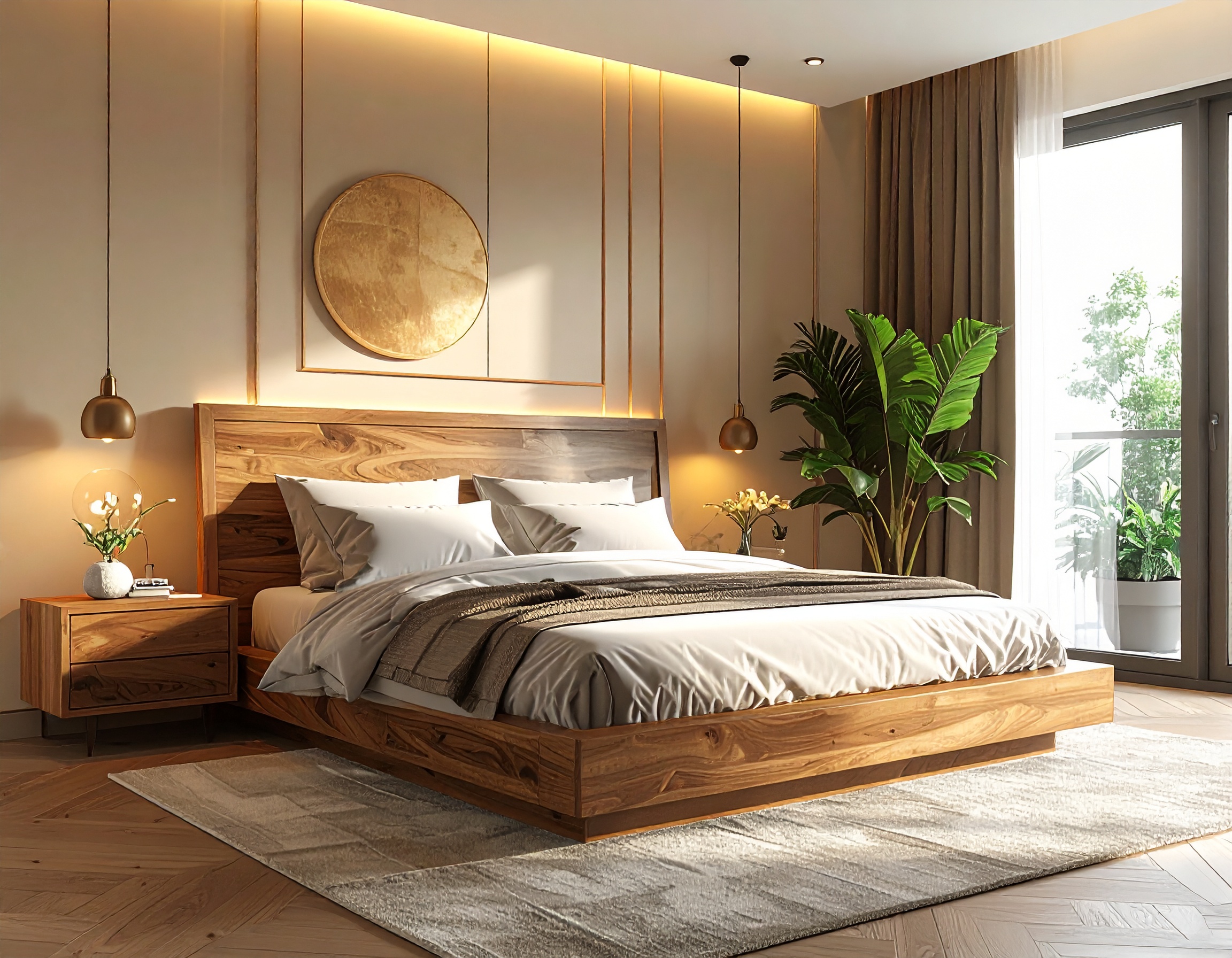 Giuong Ngu Go Tu Nhien 4